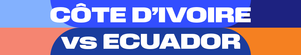 Ivory Coast vs Ecuador