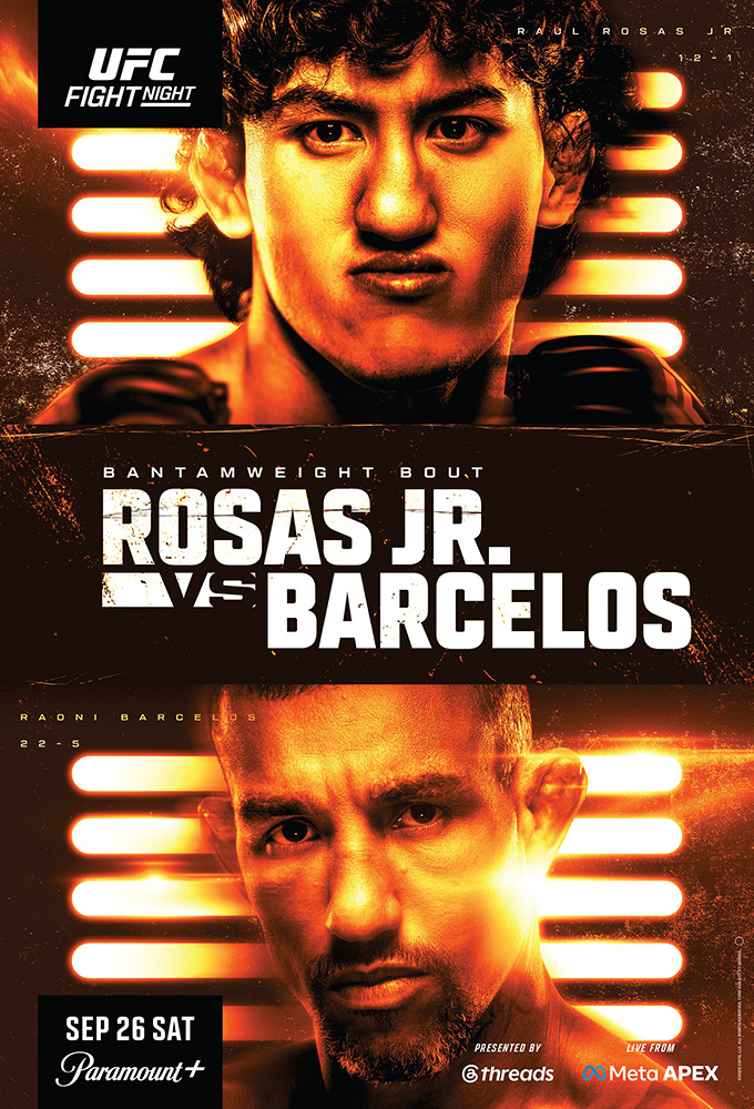 UFC Fight Night 289 Rosas Jr. vs Barcelos — UFC
