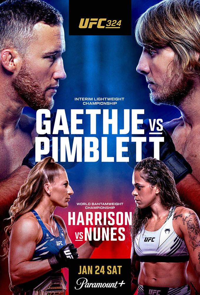 UFC 324 Gaethje vs Pimblett