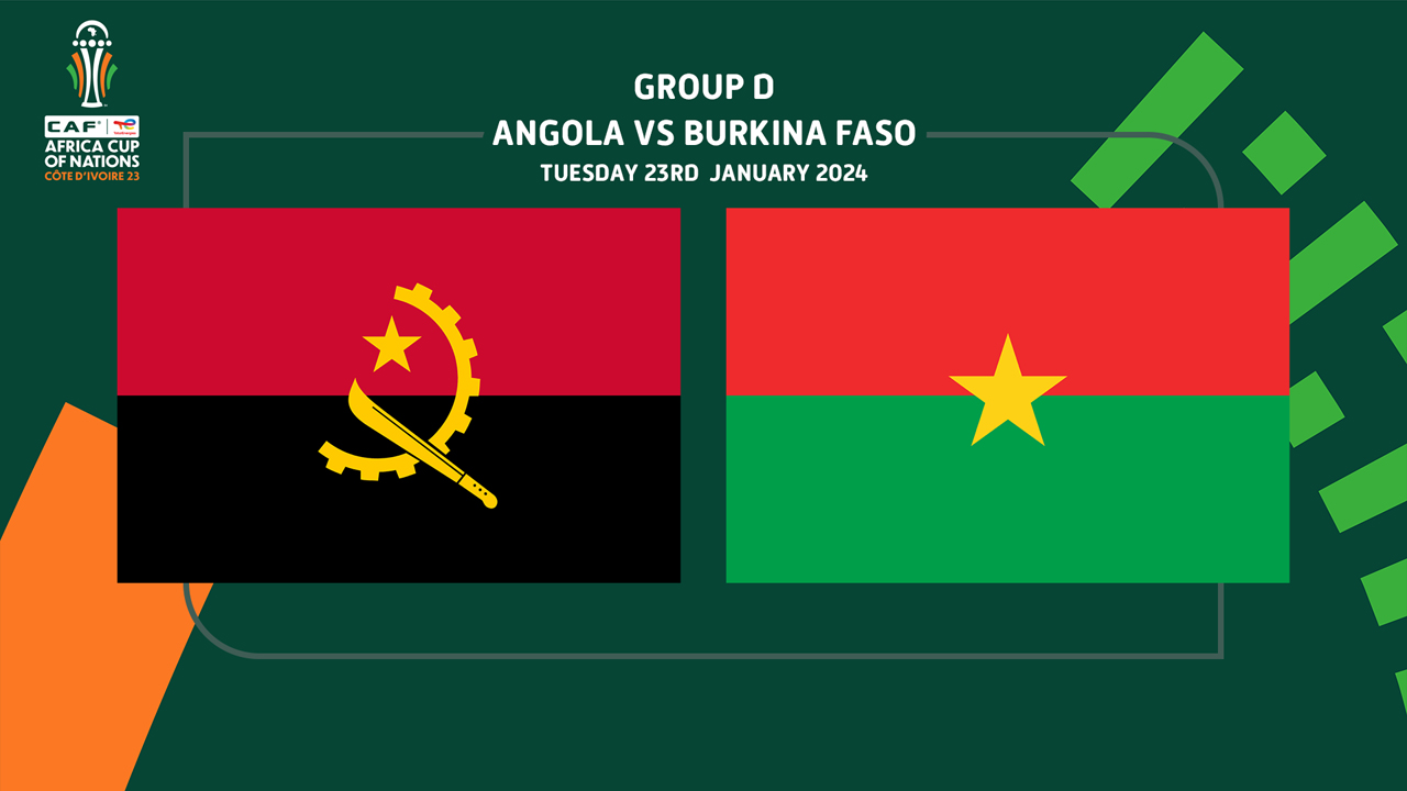 Angola vs Burkina Faso Full Match 23 Jan 2024