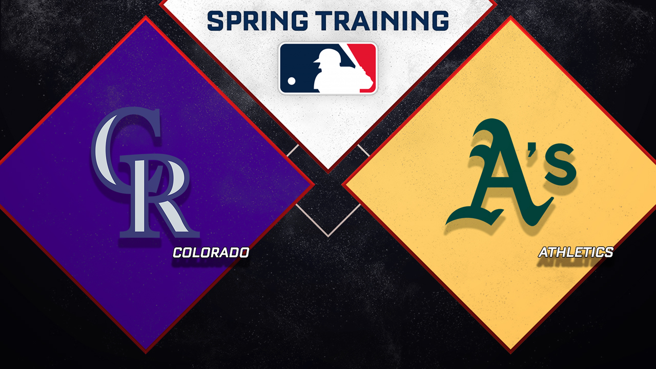 Colorado Rockies vs Athletics
