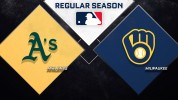 Athletics vs Milwaukee Brewers thumbnail artwork