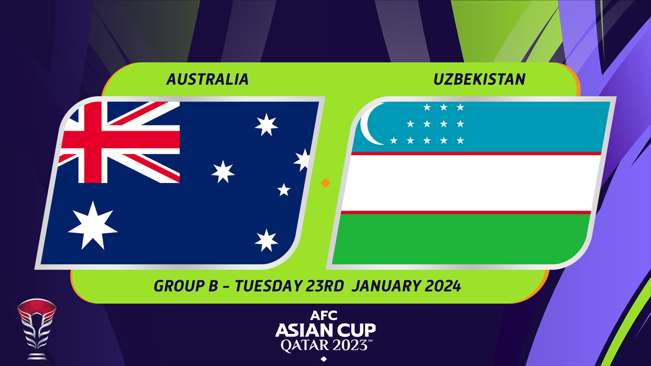 Australia vs Uzbekistan Full Match 23 Jan 2024