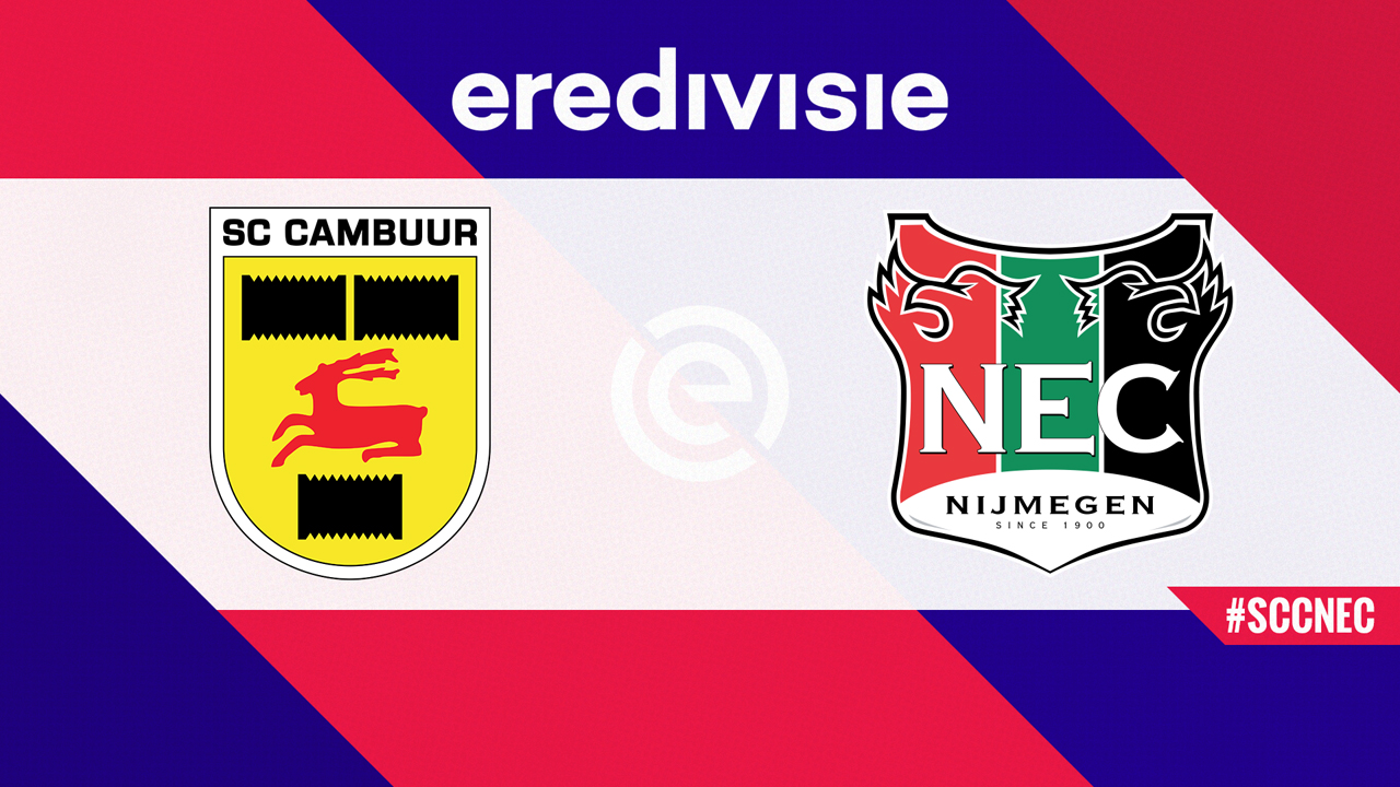 Kamp for Cambuur vs NEC Nijmegen