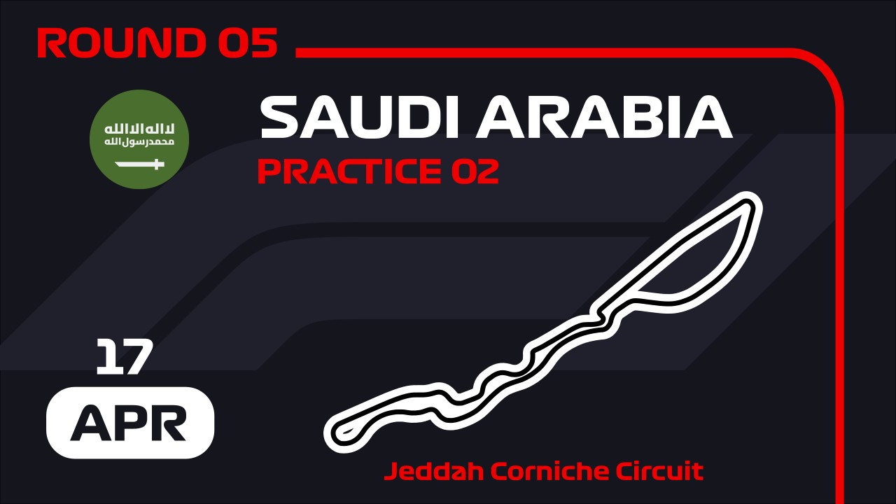 Saudi Arabian Grand Prix Practice 2