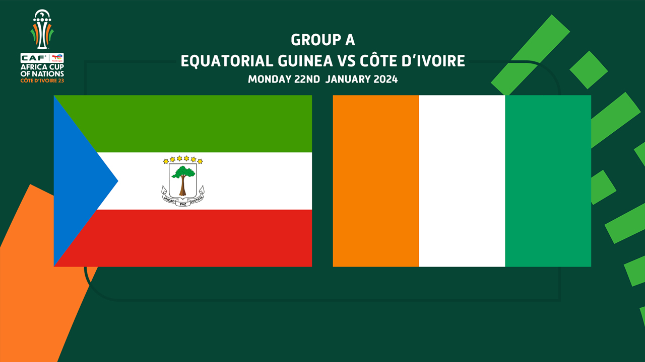 Equatorial Guinea vs Coote DIvoire Full Match 22 Jan 2024
