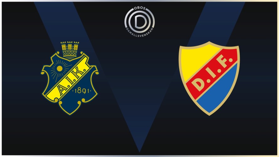 AIK Women vs Djurgården Women event artwork