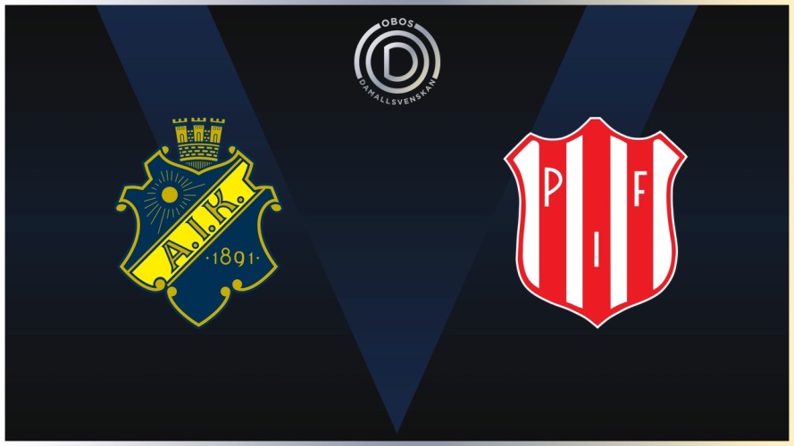 AIK Women vs Piteå Women event artwork