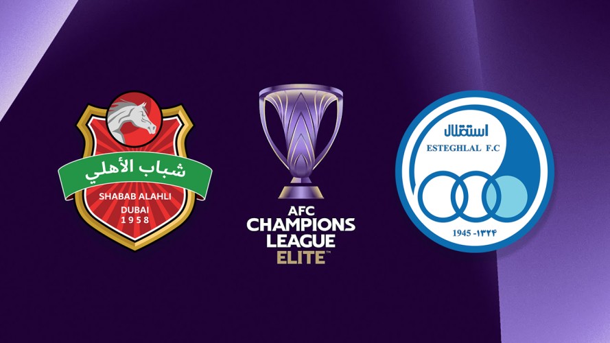 Shabab Al-Ahli Dubai vs Esteghlal event artwork