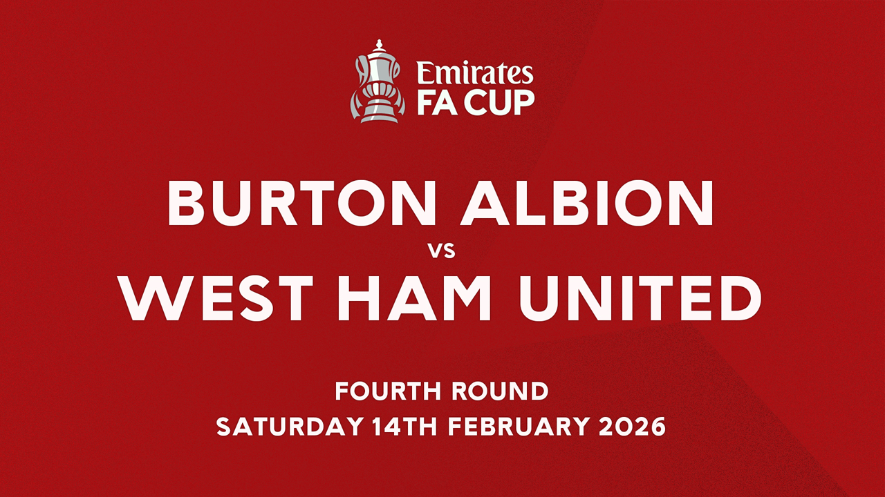 Burton Albion vs West Ham United