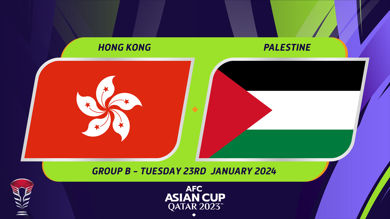 Hong Kong vs Palestine Full Match 23 Jan 2024