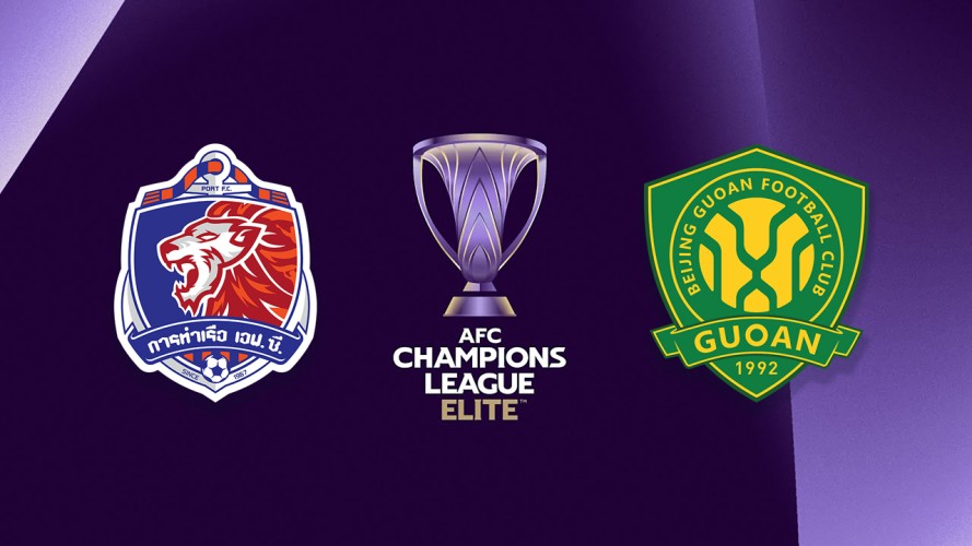 Port vs Beijing Guoan event artwork