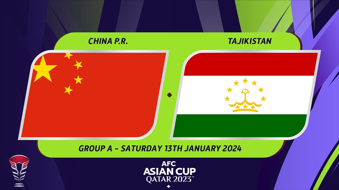 China vs Tajikistan Full Match Replay