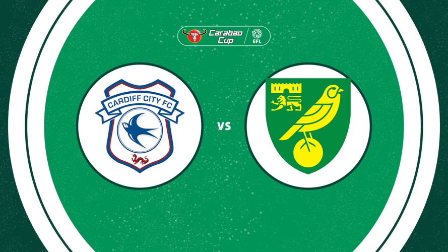 Cardiff City vs Norwich City event artwork