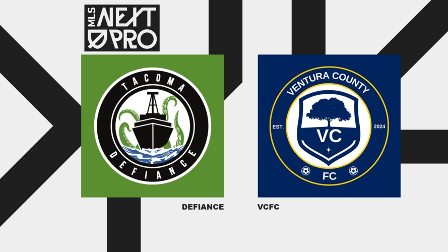 Tacoma Defiance vs Ventura County event artwork