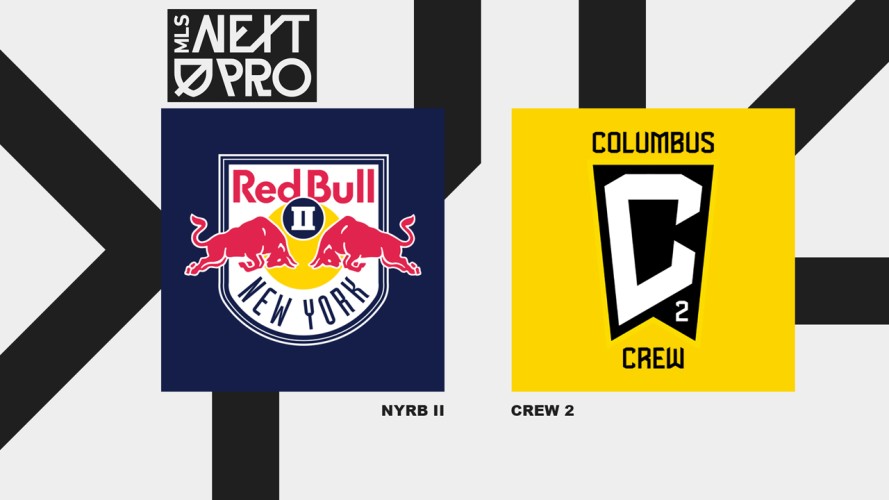 New York Red Bulls II vs Columbus Crew 2 event artwork