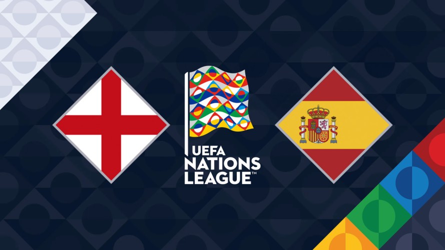England vs Spain event artwork