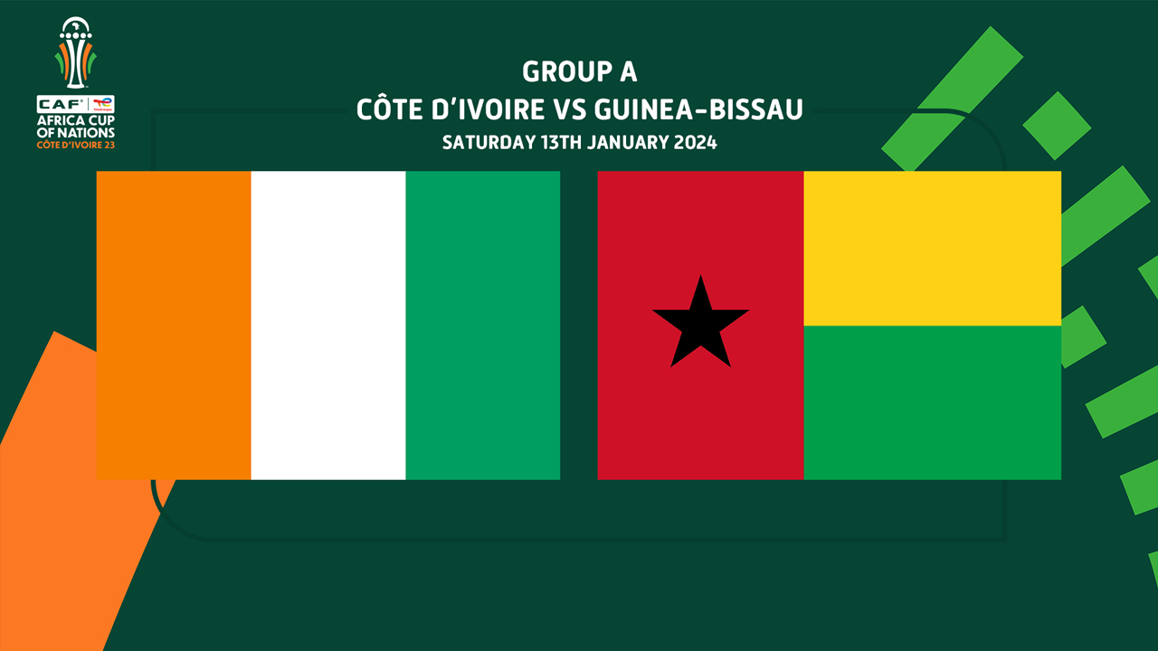 Full Match: Coote DIvoire vs Guinea Bissau