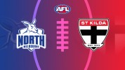 North Melbourne Football Club vs St Kilda Football Club thumbnail artwork