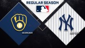 Milwaukee Brewers vs New York Yankees thumbnail artwork