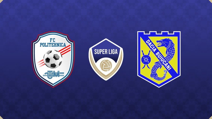 Politehnica UTM vs Dacia Buiucani event artwork