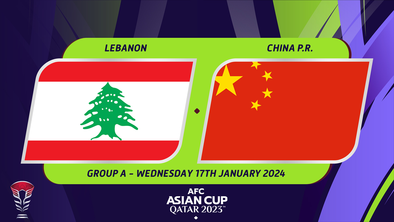 Lebanon vs China Full Match 17 Jan 2024