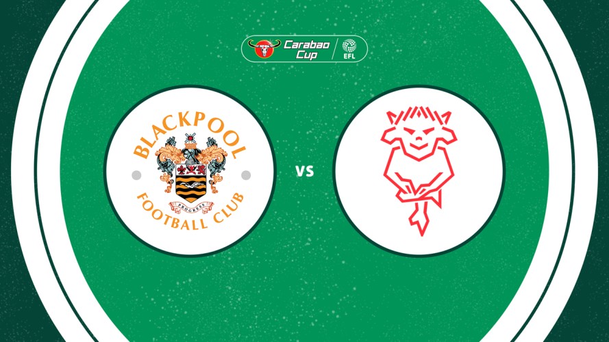 Blackpool vs Lincoln City event artwork