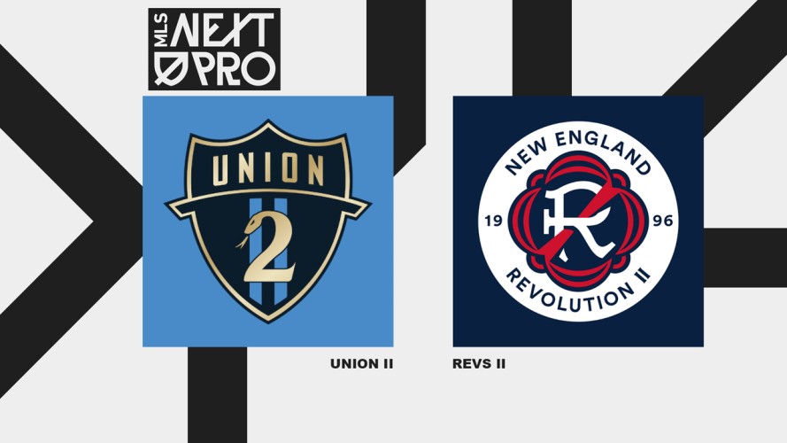 Philadelphia Union II vs New England Revolution II event artwork