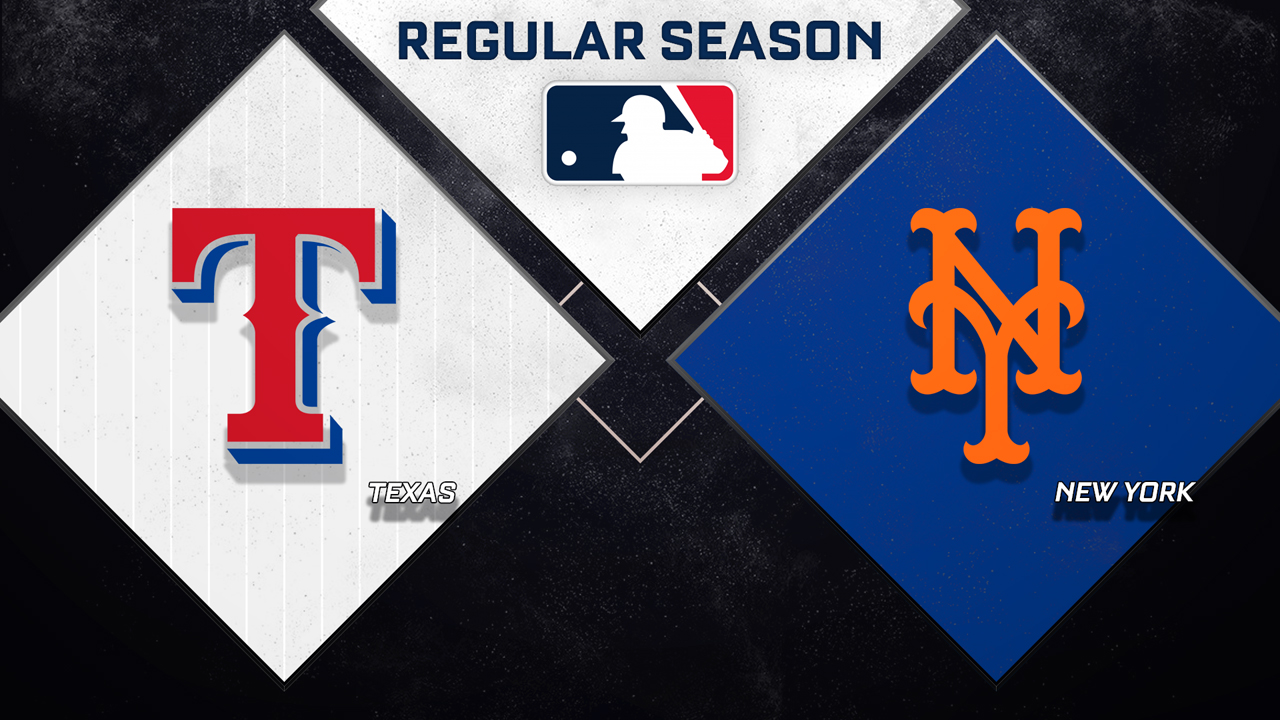Texas Rangers vs New York Mets