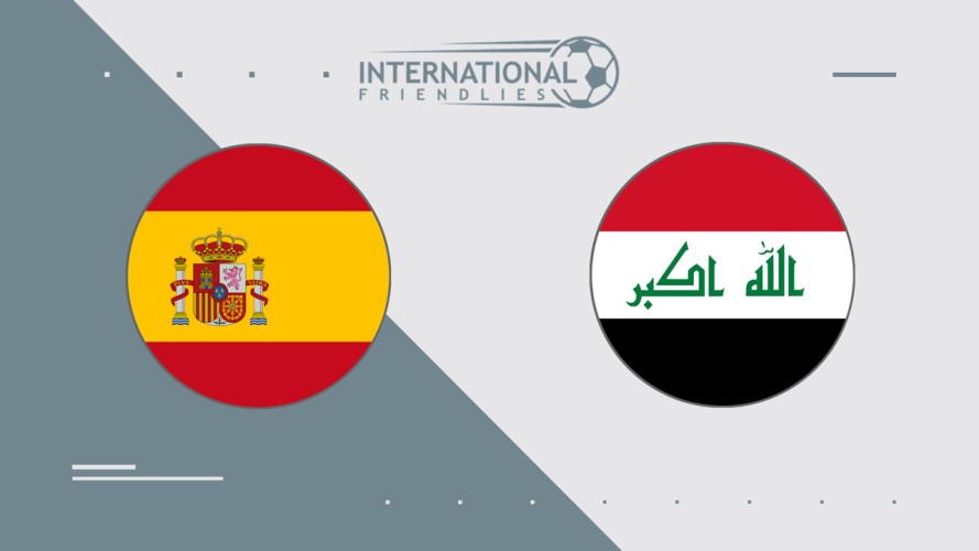 Spain vs Iraq event artwork