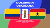 Colombia vs Ghana thumbnail artwork