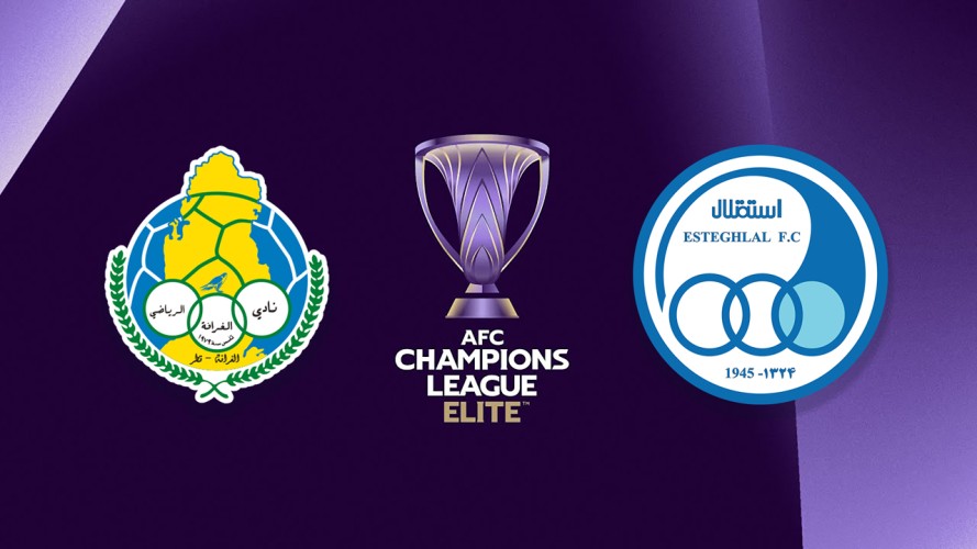 Al-Gharafa vs Esteghlal event artwork