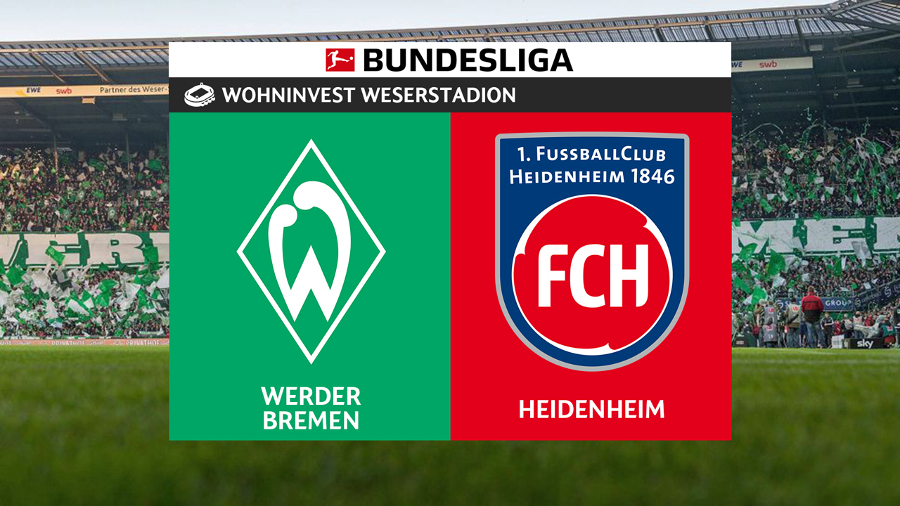 Full Match: Werder Bremen vs Heidenheim 1846