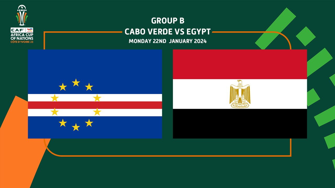 Cape Verde vs Egypt Full Match 22 Jan 2024