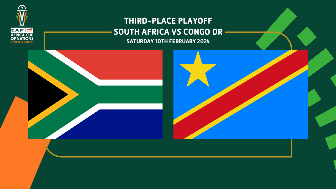 South Africa vs Congo DR Full Match 10 Feb 2024