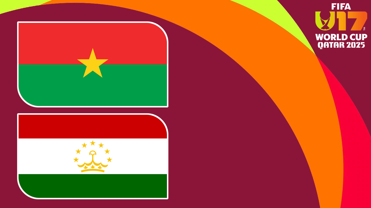 Burkina Faso U17 vs Tajikistan U17
