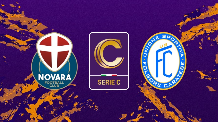 Novara vs Folgore Caratese event artwork