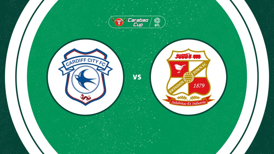Cardiff City vs Swindon Town event artwork