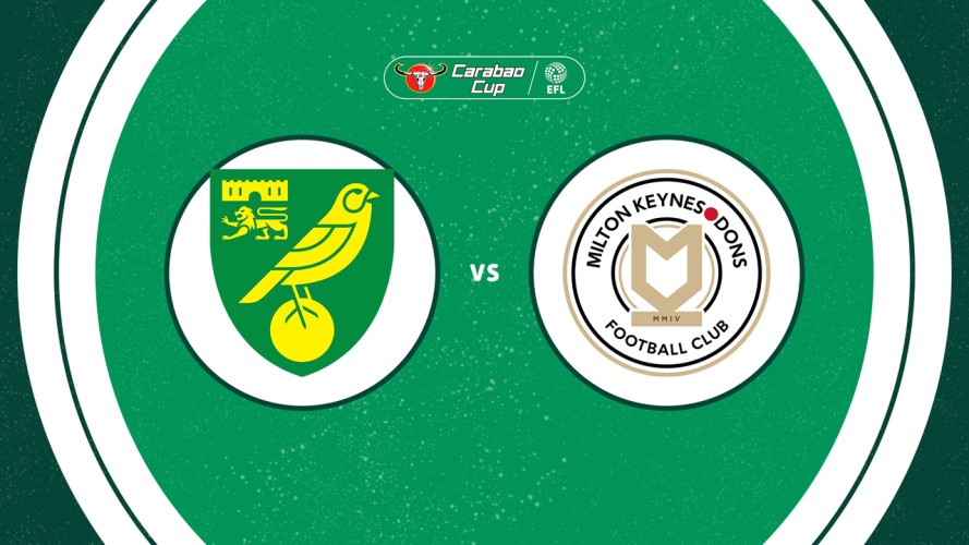 Norwich City vs Milton Keynes Dons event artwork
