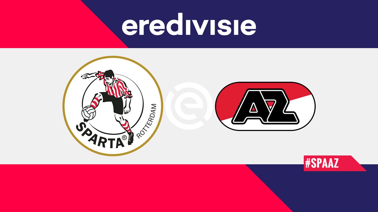 Full Match: Sparta Rotterdam vs AZ Alkmaar