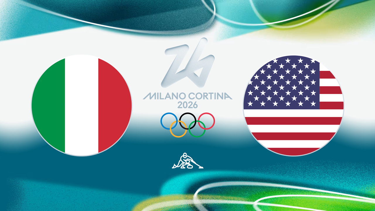 Italy Curling Women vs USA Curling Women