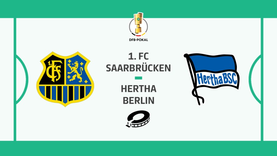 Saarbrücken vs Hertha event artwork