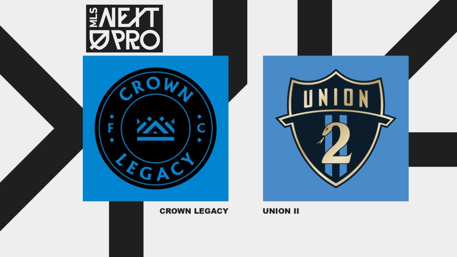 Crown Legacy vs Philadelphia Union II event artwork