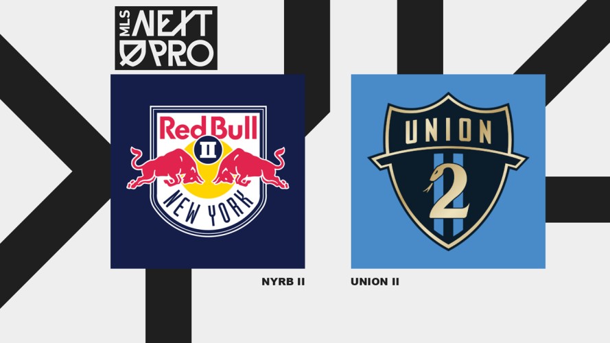 New York Red Bulls II vs Philadelphia Union II event artwork