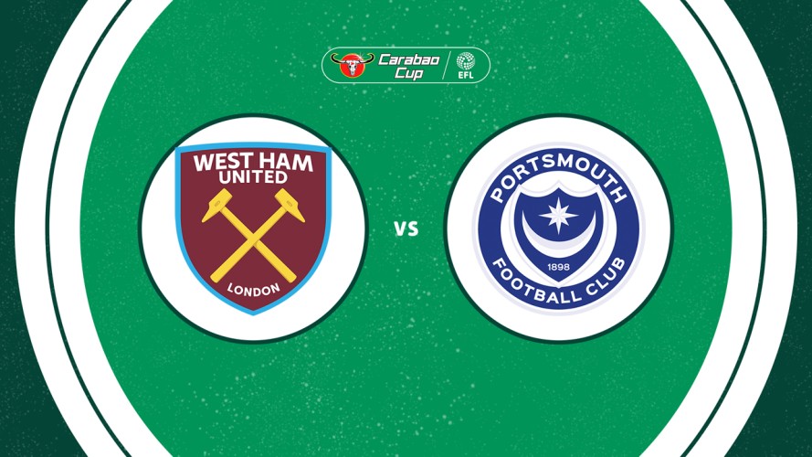 West Ham United vs Portsmouth event artwork