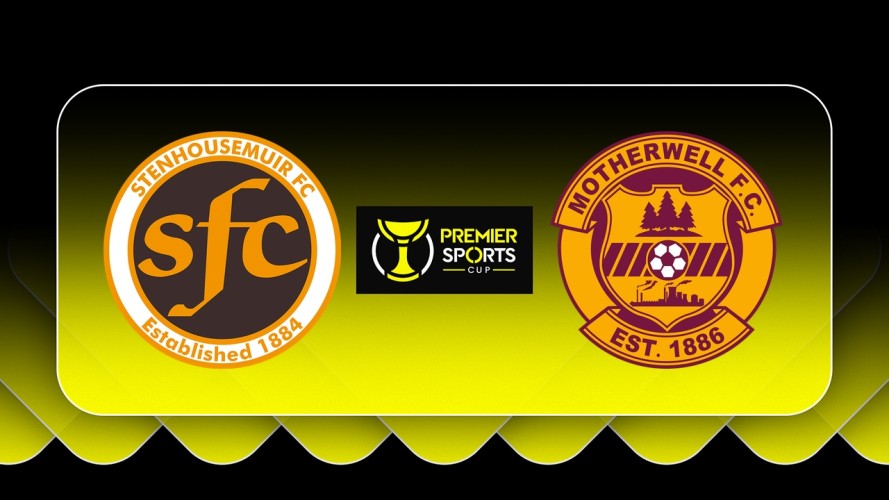 Stenhousemuir vs Motherwell event artwork