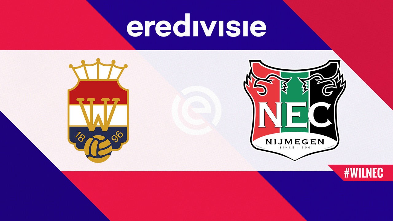 Kamp for Willem II vs NEC Nijmegen
