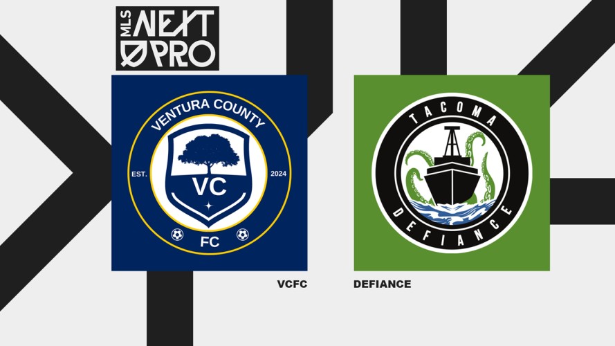 Ventura County vs Tacoma Defiance event artwork