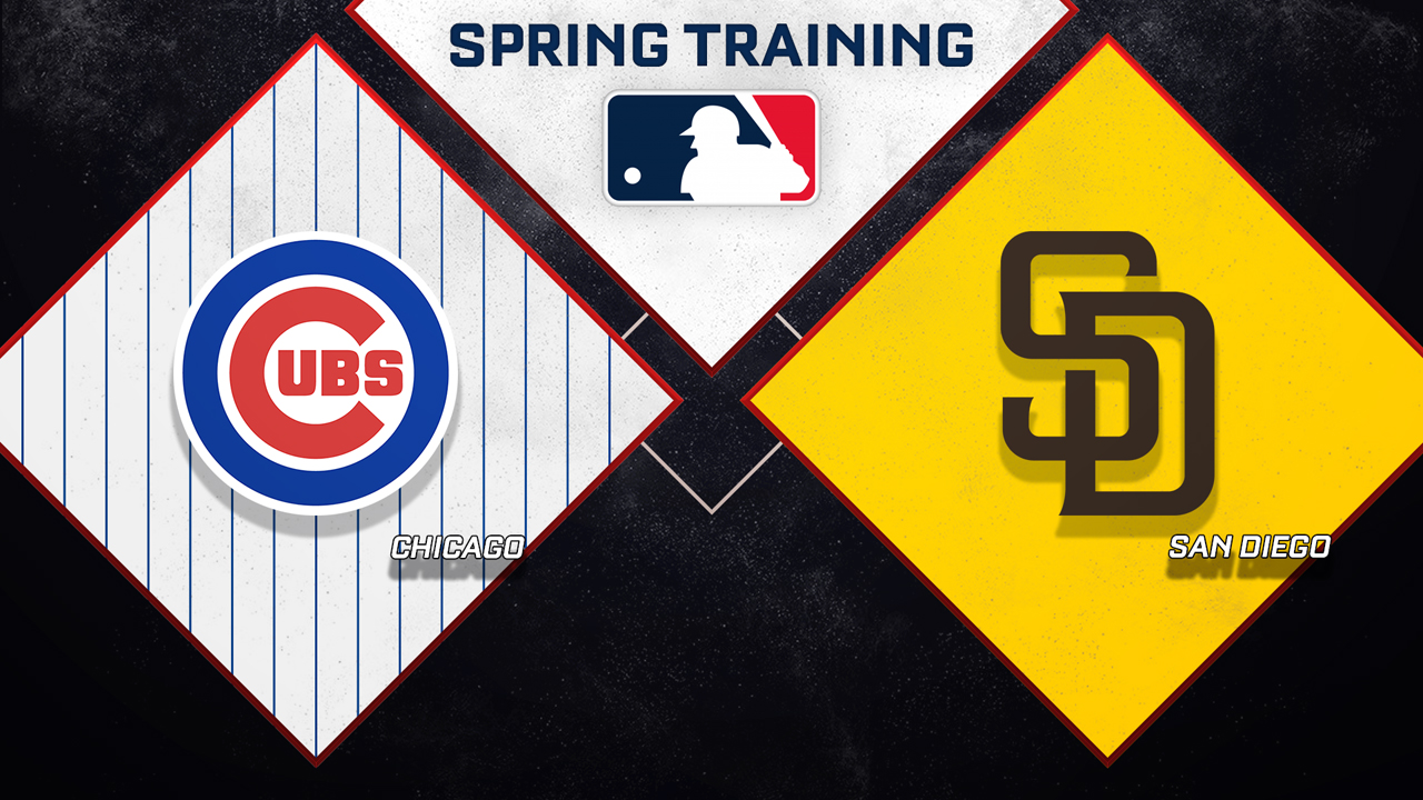 Chicago Cubs vs San Diego Padres