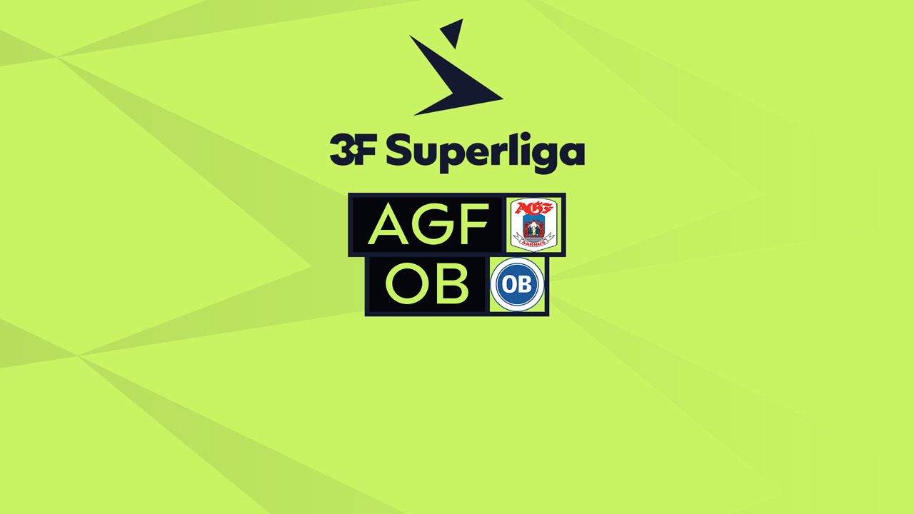 Kamp for AGF Aarhus vs Odense BK